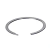C type opening Retaining ring Stainless steel spiral ring For Industry Carbon Steel Material
