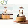 Wholesale solid wood music box crafts Valentine's Day present