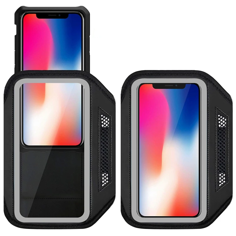 

High Quality Neoprene Holder Cell Phone Sport Armband, Blue,pink,grey