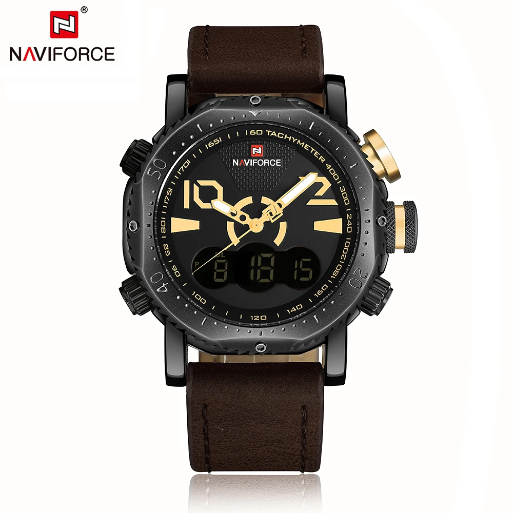 

Naviforce 9094 Men's Military Wristwatch Waterproof Clock, N/a