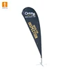 Wholesale custom design tear drop flags banner beach feather flag