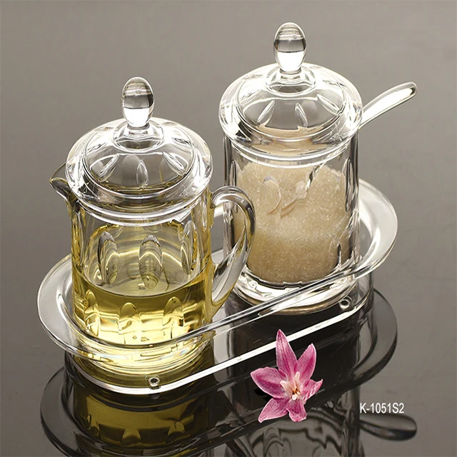 
High quality wholesale kitchen Food Storage Container Accessories Salt and Pepper Seasoning Pot Acrylic Spice Jar 