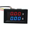 0.28" DC 100V 10A Blue Red Dual LED Display Digital Panel Voltmeter Ammeter Amp Volt Current Indicator Monitor Detector