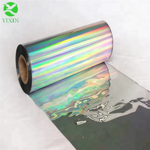 blue color metallized pet lamination film two sides corona treatment