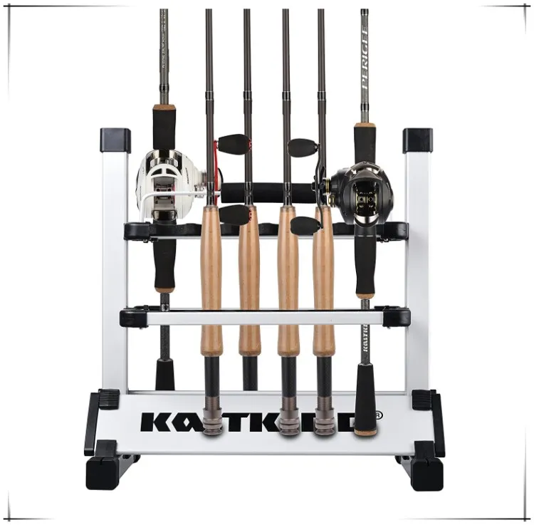 Fsrk002 High Quality Aluminum Alloy Fishing Rod Display Rack - Buy ...