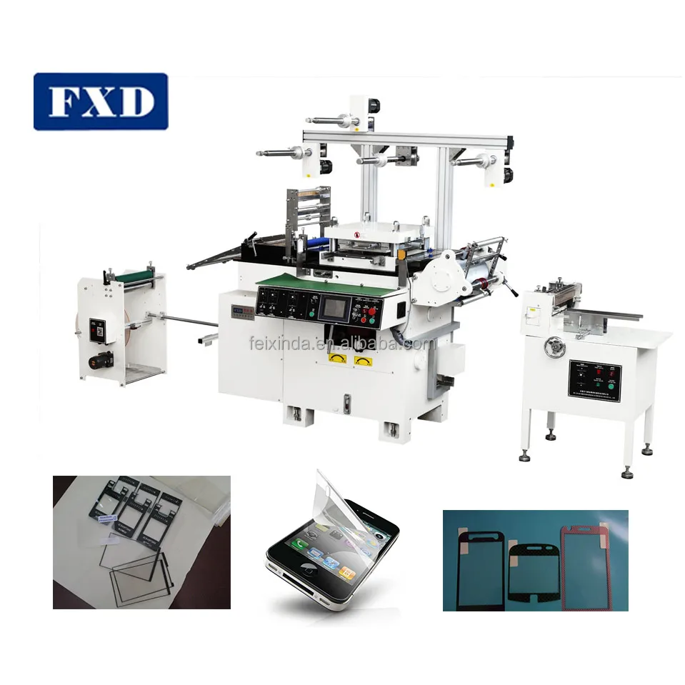 High Speed Screen Protector Die Cutting Press