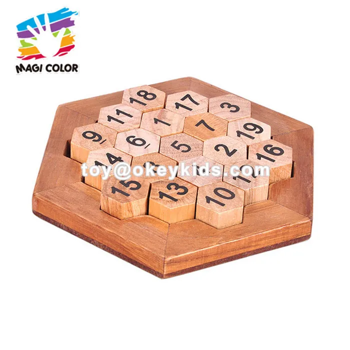 Wholesale Customize Kongming Luban Lock Wooden Puzzle Lock Toy To Anti