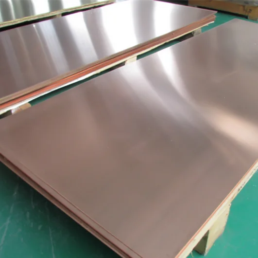 Tin Copper Sheet C1100 Cusn2 Polished Brass Sheet Brass Copper Sheet