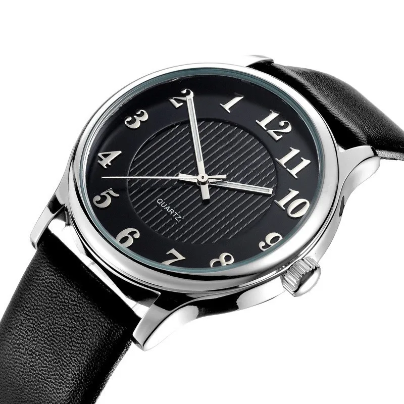 oem 品牌石英 movt 逆时针手表