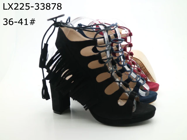 Lady heels sandal wholesale china high heel sandals