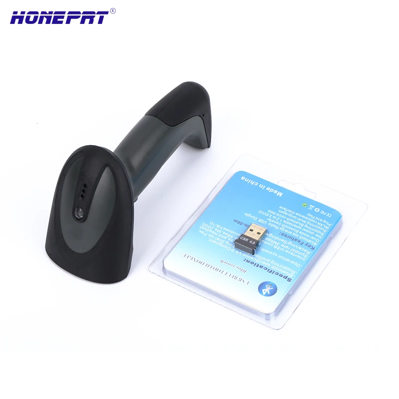 

Cheapest Handheld Hot Sale 1D Wireless Bluetoot Android Ios Wireless Barcode Scanner for Retail Shops