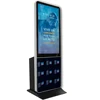 advertising screen lcd display 42 inch touch screen kiosk mobile display locker cell phone charging station