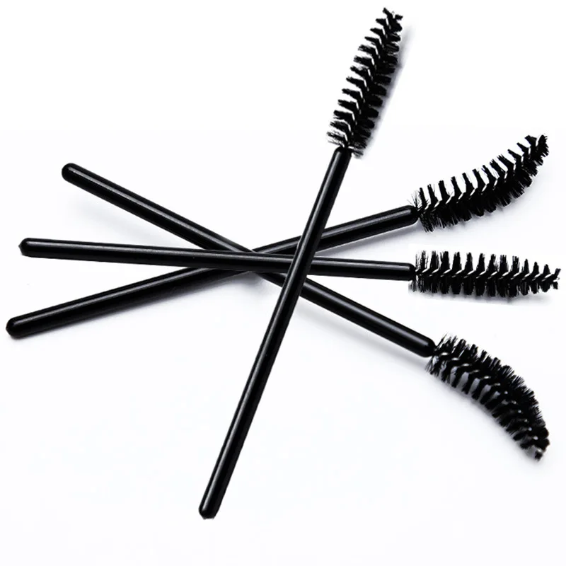 Factory private brand Black disposable mascara brush stick eyelash wand applicator mascara wands disposable
