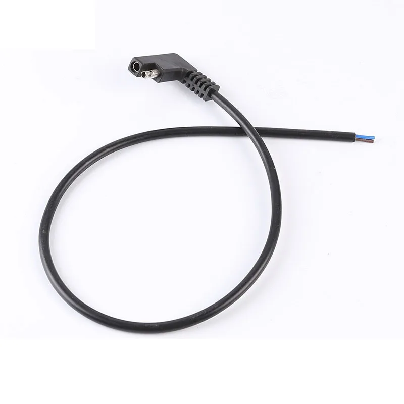2 Way Quick Disconnect Wire Harness 2 Pin Sae Bent 90 Degree