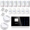 Kerui 8218G Five Voices Prompt for Option App Control Wireless GSM&PSTN Intelligent Home Security Smoke Detect Alarm System