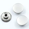 RoHS standard custom logo snap buttons,spring snap button for denim