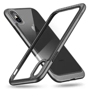 ESR Heavy Duty Clear Hard Back Case iPhone X