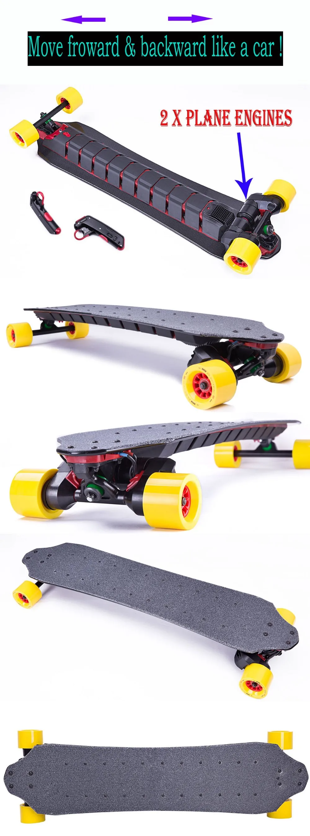 Off Road Electric Skateboard Board Buy Off Road Electric Skateboard