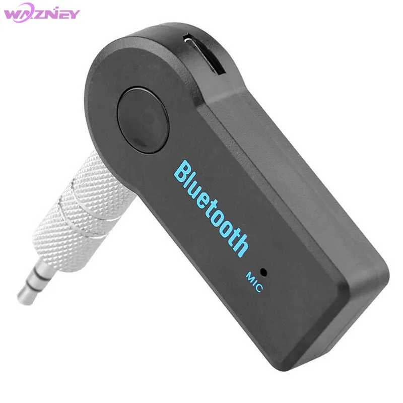 3.5mm Wireless Bluetooth AUX Audio Stereo Music Home Car Receiver Adapter Mic GA 