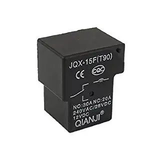 Buy JQX-15F Electromagnetic Relay 12V DC COIL 30A 240V AC / 20A ...