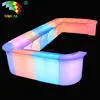 Illuminated LED Bar Counter with Light Color Change mobile bar counter