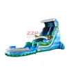 ZZPL Giant Palm Tree Inflatable Water Slide for adults, Commercial Inflatable Wet n Dry Slide for sale