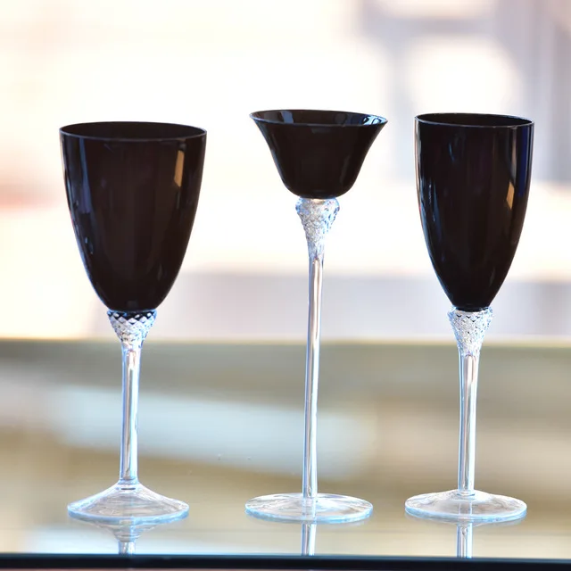 Crystal Glassware Factories 200ml Glass Champagne Flutes