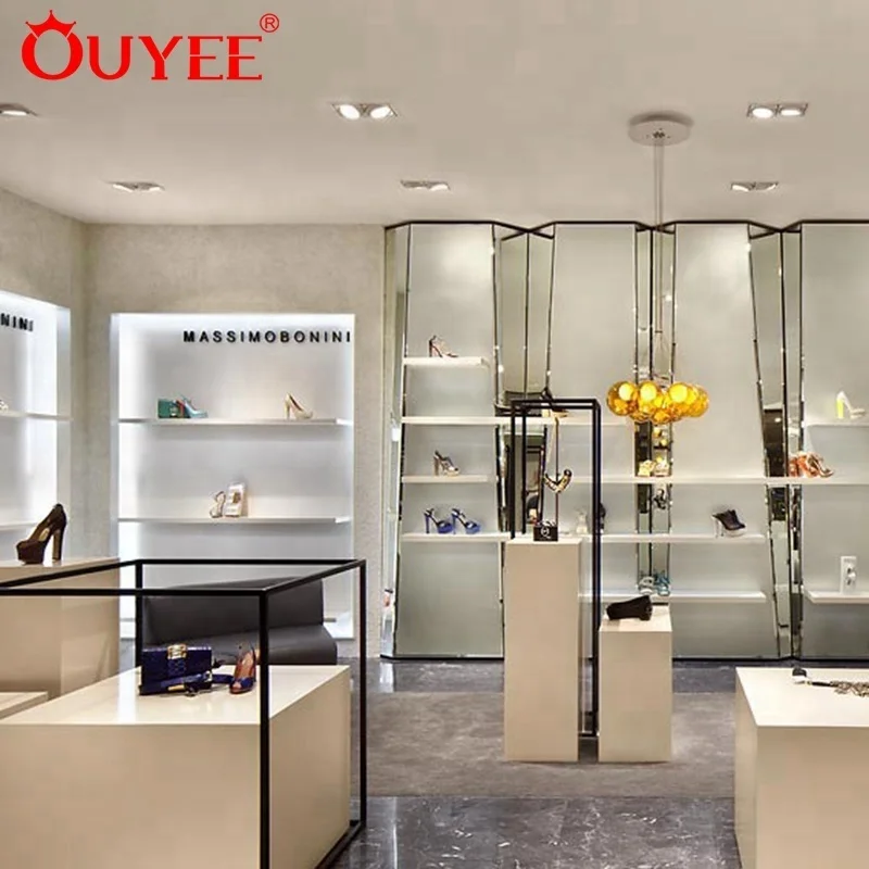 Factory Design Shoe Shop Furniture Decoration Ideas Ladies' Shoe Stores