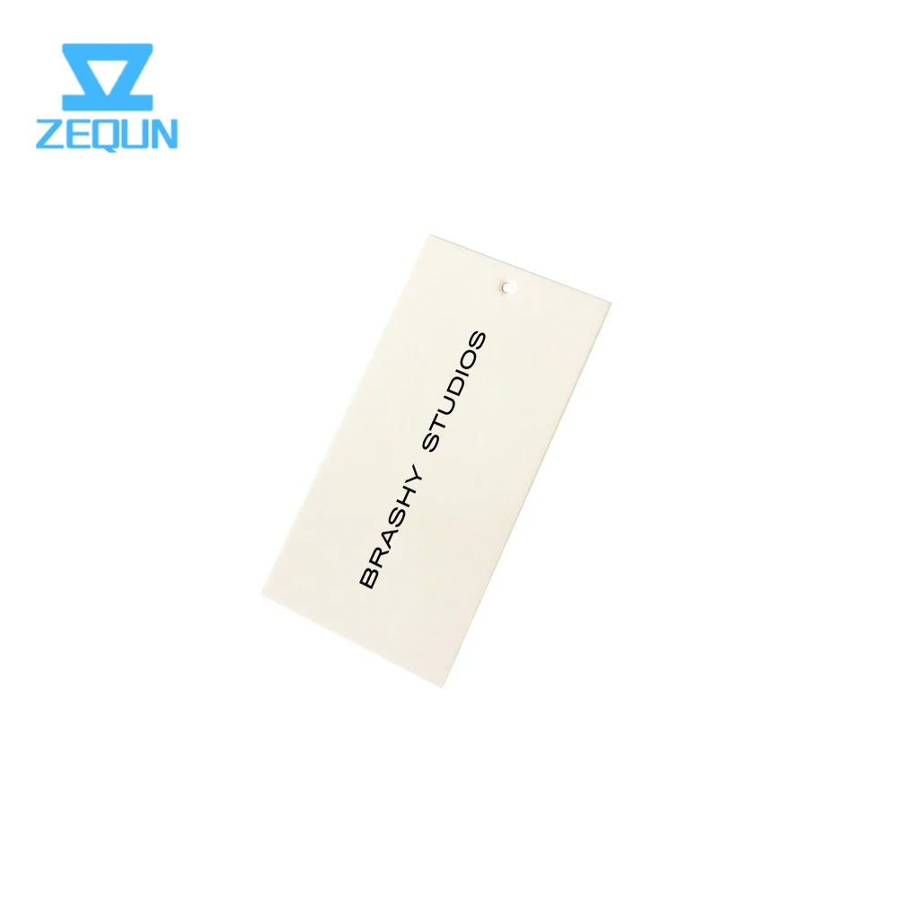 

Fashionable canvas swing hangtag cotton garment fabric tags, Customized colour