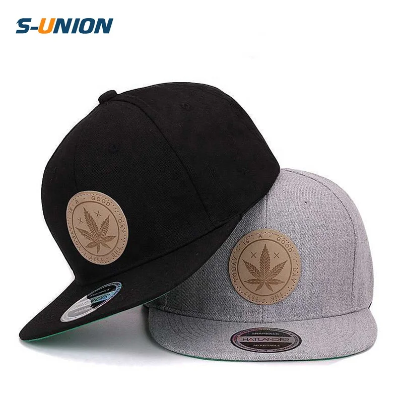 

S-UNION Maple solid cotton snapback caps women's flat brim hip hop cap outdoor baseball cap bone gorras mens caps and hats