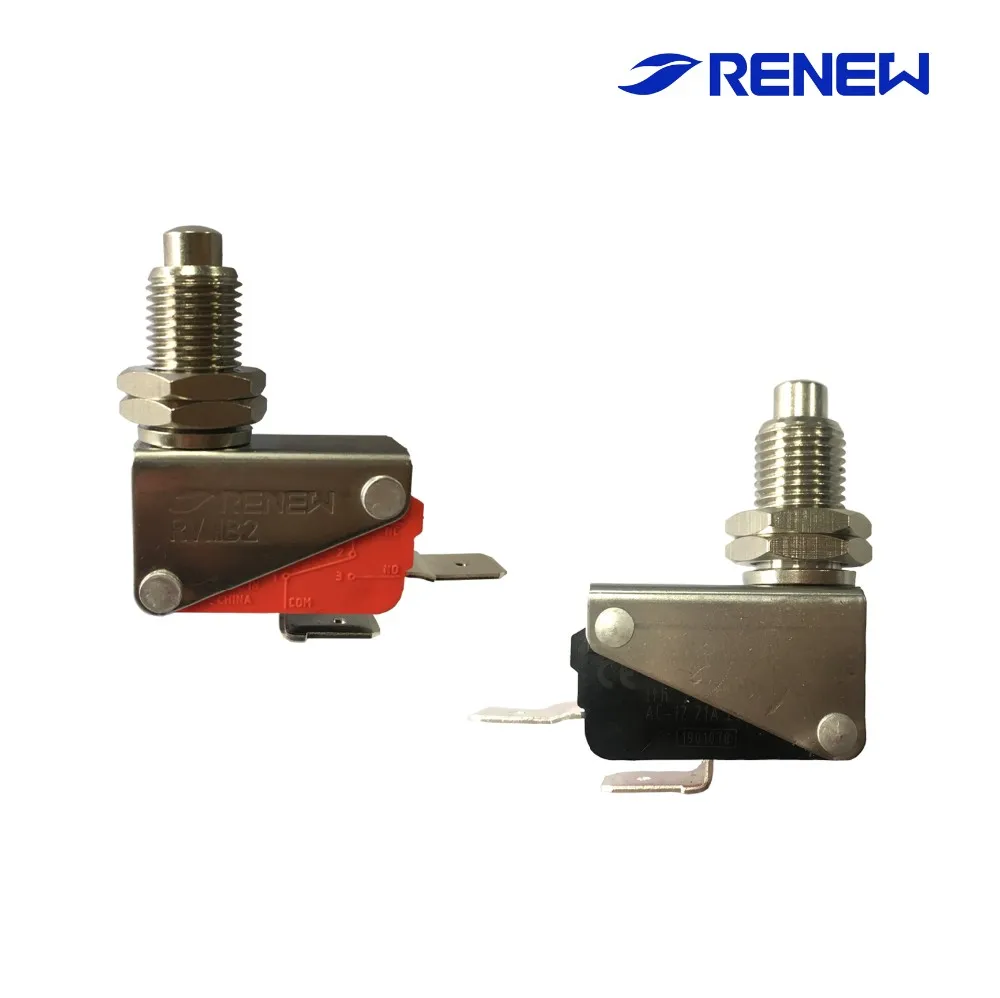 Renew Metal Panel Mount Push Button Micro Switch For Home Appliances