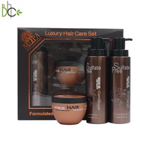

ON SALE ! Professional manufacturer Luxury natural Argan Oil Hair cream shampoo conditioner Gift hair care product set