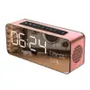 Desktop Super bass Blue-tooth Speaker Intelligent Household Alarm Clock Subwoofer Radio Mobile Computer Mini Audio