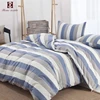 Hotel bedding/Summer cotton OEM service logo printed unique shape summer white beddingset