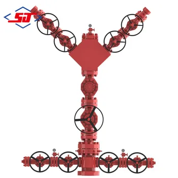 Fracture wellhead and X-mas tree