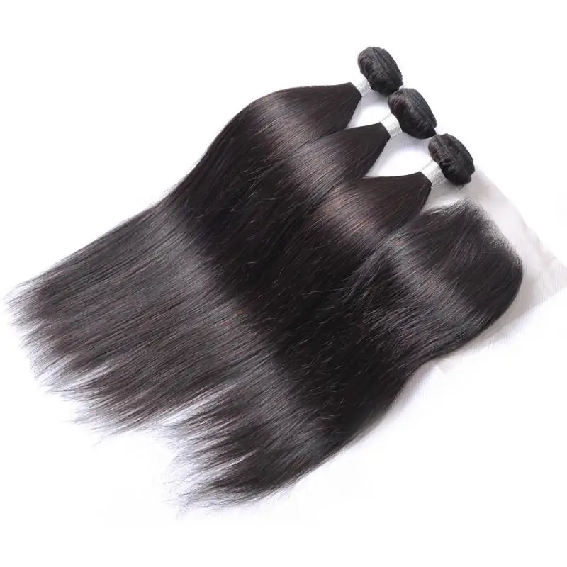 

Free sample straight hair bundles with closure , malaysian hair weave bundles ,hair extension bundles with closure, Natural color