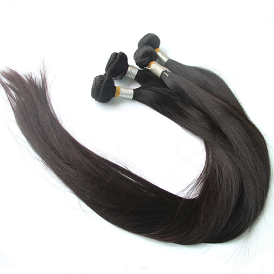 

Brazilian Virgin Human Hair Bundle Straight Long Hair Extension 32 34 36 38 40 inch Raw Hair Weave 3 To 5 Days Free Shipping