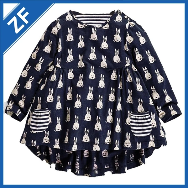 

GD015AB latest design autumn kids children clothing girl party wear dresses