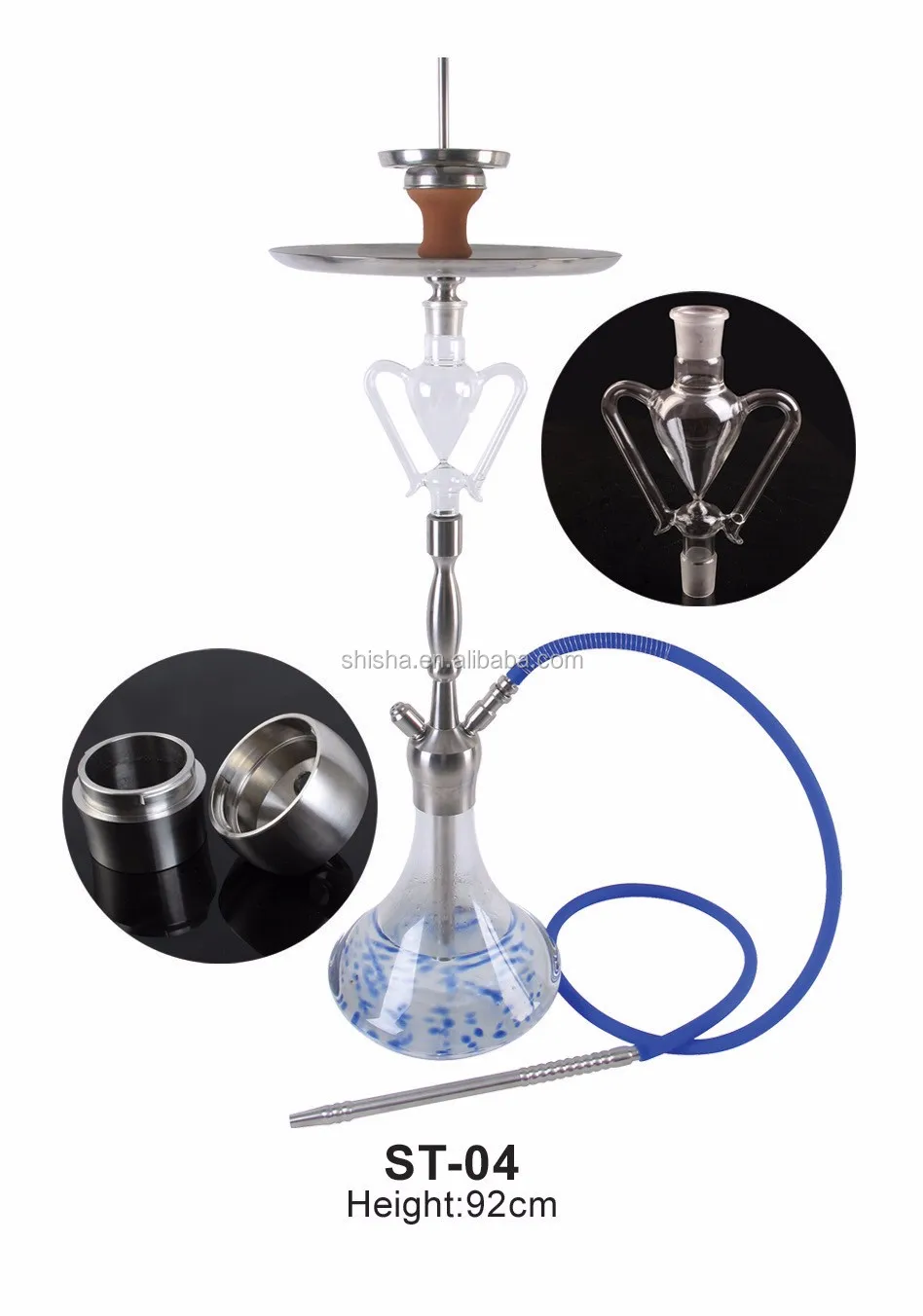 New China High Quality Cube Aluminum Hookah Wholesale Shisha, View