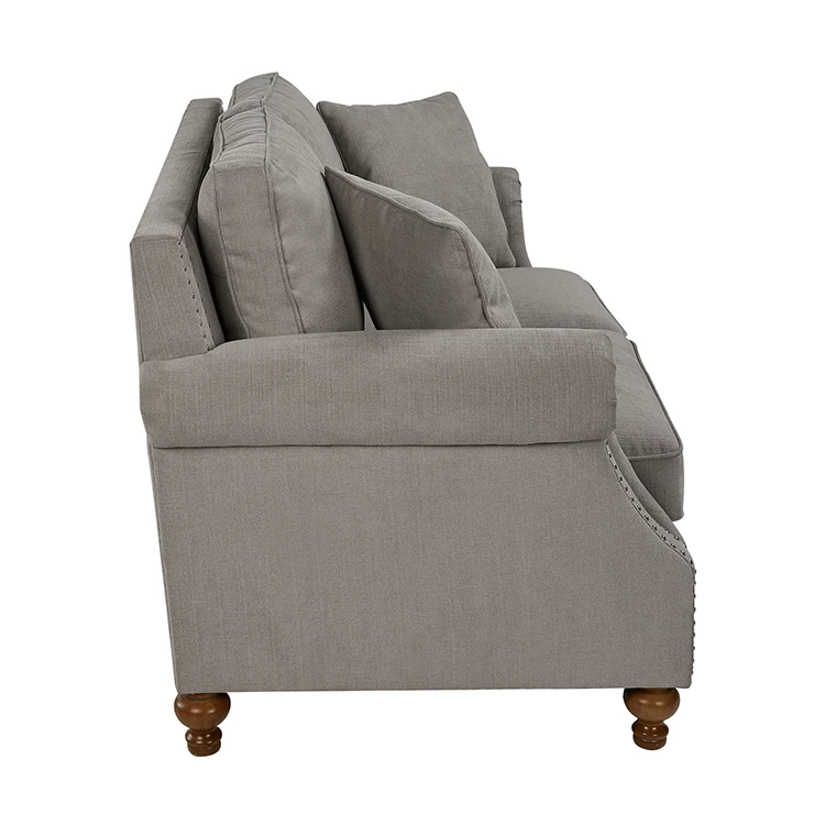 Fashion leisure home set french sofa gray sectional sofas