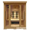 3 person Canada hemlock ceramic heater infrared spa sauna benefits of sauna
