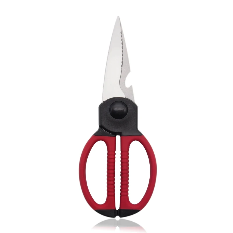 

Multi-function Separate Stainless Steel Kitchen Scissors, Red