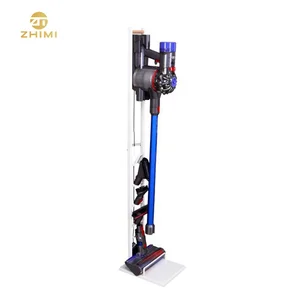 Image of Free Punching Standing Type Home Vacuum Cleaner Hanger Storage Rack for Dyson V6 V7 V8 V10