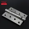 Stainless steel adjustable single spring action door hinge for self closing door