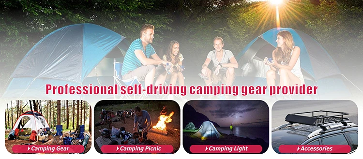 self-driving camping gear