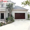 Beauty 9x8 sectional auto garage door with pedestrian doorfor villa