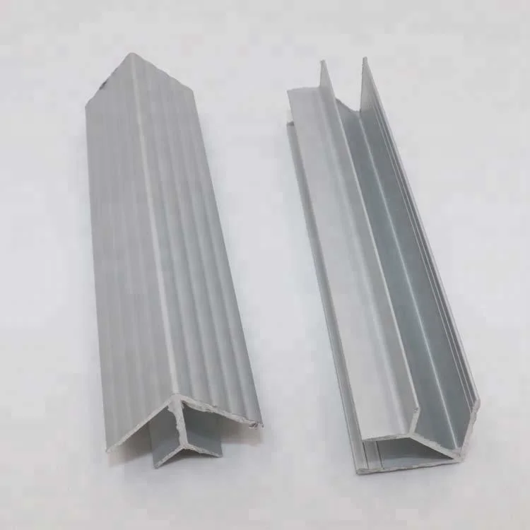 
100 mm aluminum extruded profile corner joint for kitchen cabinet 
