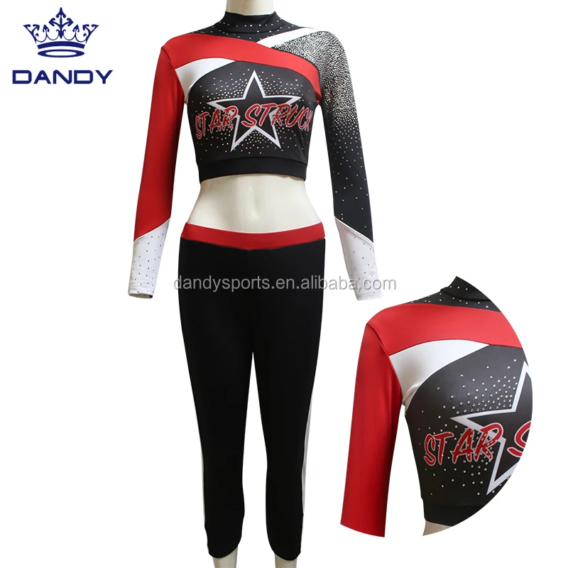 Custom Cheerleading Jersey Cheerleading Uniform,Mystique Fabric