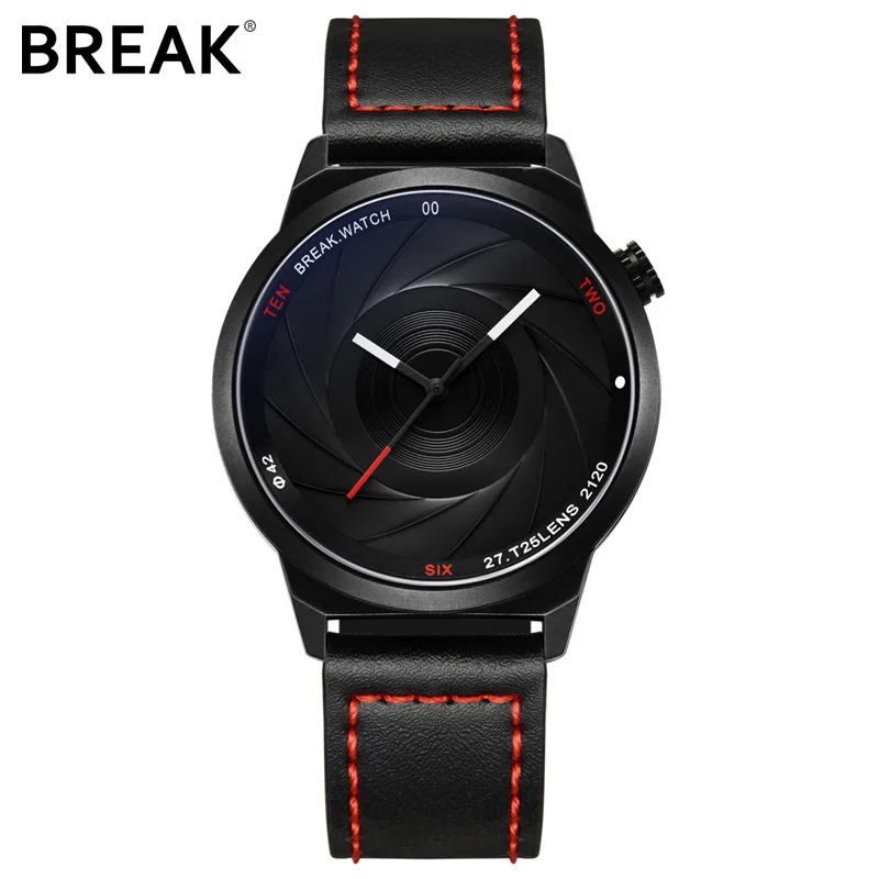 

WJ-7657-3 Wholesales Business Quartz Handwatches Fashion Leather Wrist Watches BREAK Brand Men Watches BR03-T25, Mix