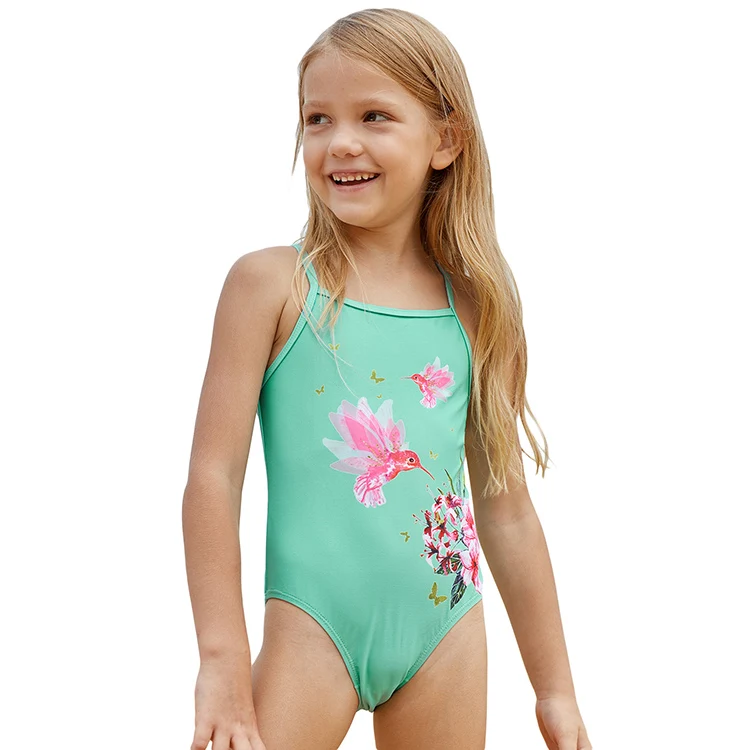 baby girl all in one swimsuit